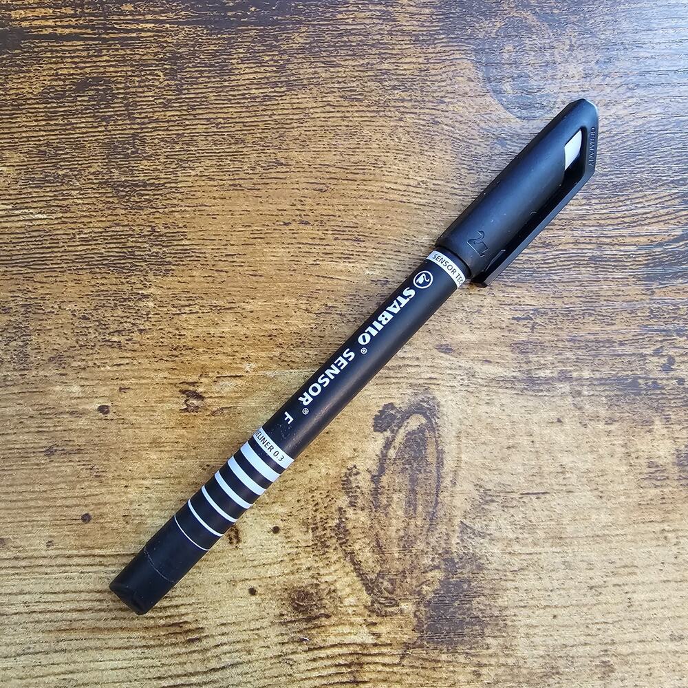 STABILO SENSOR F fineliner 0.3 pen Black